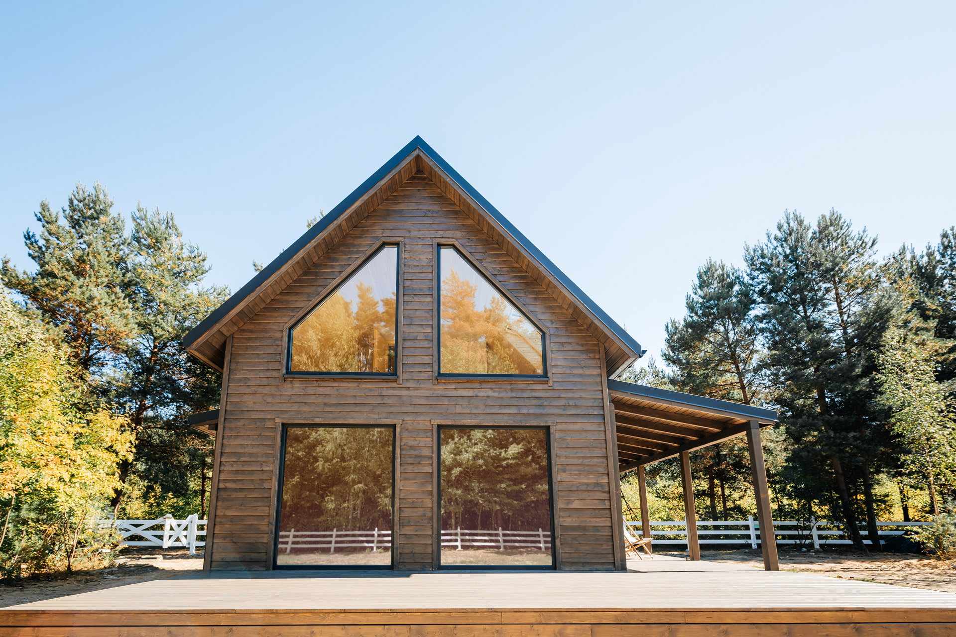 Tam, gdzie rosną Poziomki - Widok domu